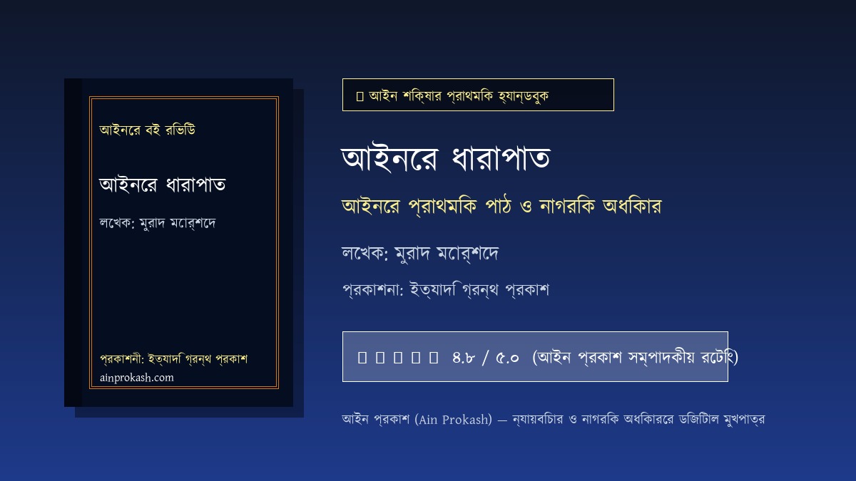 আইনের ধারাপাত
